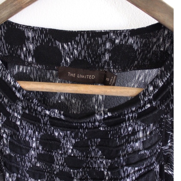 Limited Semi Sheer Dotted Top XS Preowned - Picture 4 of 7